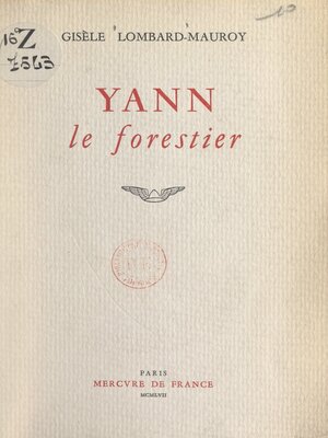 cover image of Yann le forestier